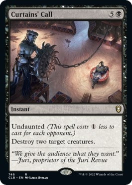 Image for Curtains' Call (746) [Commander Legends: Battle for Baldur's Gate] - Magic: The Gathering