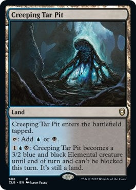 Image for Creeping Tar Pit (888) [Commander Legends: Battle for Baldur's Gate] - Magic: The Gathering
