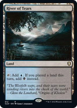 Image for River of Tears (912) [Commander Legends: Battle for Baldur's Gate] - Magic: The Gathering