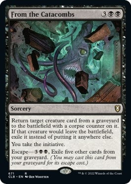 Image for From the Catacombs (671) [Commander Legends: Battle for Baldur's Gate] - Magic: The Gathering