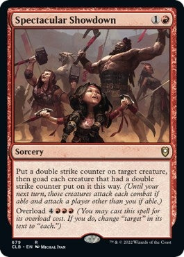 Image for Spectacular Showdown (679) [Commander Legends: Battle for Baldur's Gate] - Magic: The Gathering