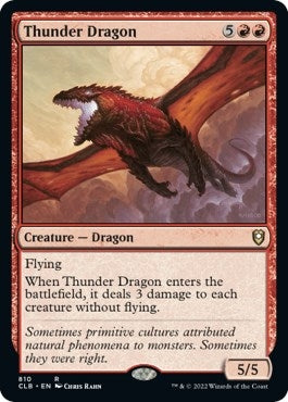 Image for Thunder Dragon (810) [Commander Legends: Battle for Baldur's Gate] - Magic: The Gathering
