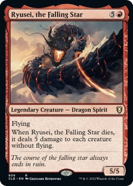 Image for Ryusei, the Falling Star (806) [Commander Legends: Battle for Baldur's Gate] - Magic: The Gathering