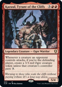 Image for Kazuul, Tyrant of the Cliffs (800) [Commander Legends: Battle for Baldur's Gate] - Magic: The Gathering