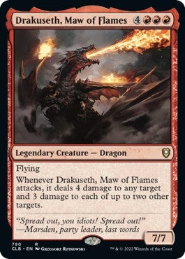 Image for Drakuseth, Maw of Flames (790) [Commander Legends: Battle for Baldur's Gate] - Magic: The Gathering