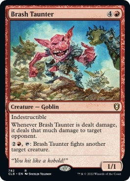 Image for Brash Taunter (782) [Commander Legends: Battle for Baldur's Gate] - Magic: The Gathering