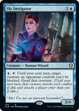 Image for Sly Instigator (736) [Commander Legends: Battle for Baldur's Gate] - Magic: The Gathering