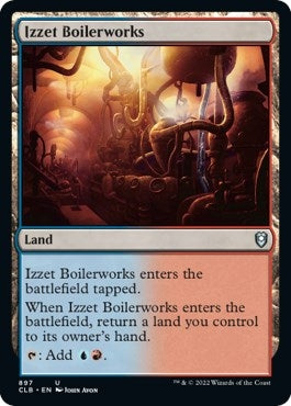 Image for Izzet Boilerworks (897) [Commander Legends: Battle for Baldur's Gate] - Magic: The Gathering