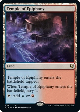 Image for Temple of Epiphany (923) [Commander Legends: Battle for Baldur's Gate] - Magic: The Gathering