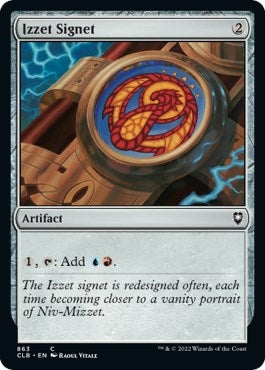 Image for Izzet Signet (863) [Commander Legends: Battle for Baldur's Gate] - Magic: The Gathering