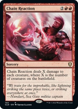 Image for Chain Reaction (783) [Commander Legends: Battle for Baldur's Gate] - Magic: The Gathering
