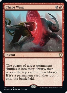 Image for Chaos Warp (785) [Commander Legends: Battle for Baldur's Gate] - Magic: The Gathering