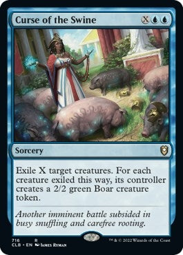 Image for Curse of the Swine (716) [Commander Legends: Battle for Baldur's Gate] - Magic: The Gathering