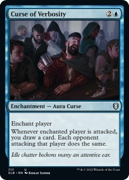 Image for Curse of Verbosity (717) [Commander Legends: Battle for Baldur's Gate] - Magic: The Gathering