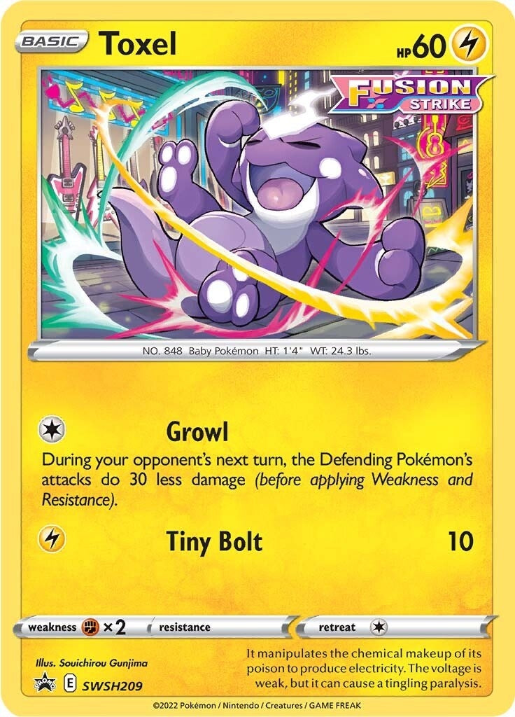 Image for Toxel - SWSH209 (SWSH209) [SWSH: Sword & Shield Promo Cards] - Pokemon