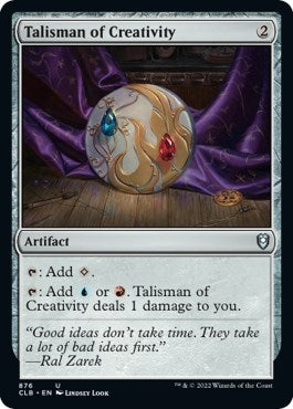 Image for Talisman of Creativity (876) [Commander Legends: Battle for Baldur's Gate] - Magic: The Gathering