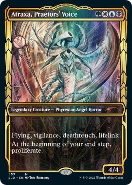 Image for Atraxa, Praetors' Voice (Gilded Foil) (453) [Secret Lair Drop Series] - Magic: The Gathering