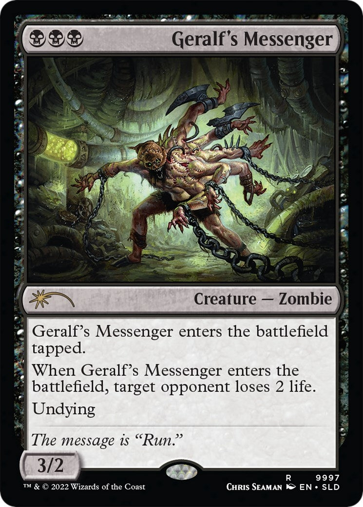 Image for Geralf's Messenger (9997) (9997) [Secret Lair Drop Series] - Magic: The Gathering