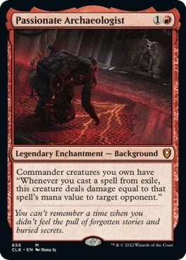 Passionate Archaeologist (656) [Commander Legends: Battle for Baldur's Gate]