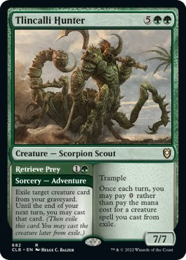 Image for Tlincalli Hunter (682) [Commander Legends: Battle for Baldur's Gate] - Magic: The Gathering