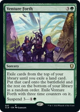 Image for Venture Forth (683) [Commander Legends: Battle for Baldur's Gate] - Magic: The Gathering