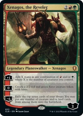 Image for Xenagos, the Reveler (853) [Commander Legends: Battle for Baldur's Gate] - Magic: The Gathering