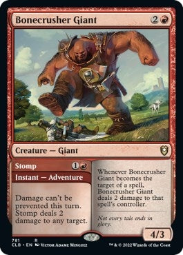 Image for Bonecrusher Giant (781) [Commander Legends: Battle for Baldur's Gate] - Magic: The Gathering