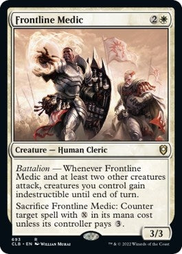 Image for Frontline Medic (693) [Commander Legends: Battle for Baldur's Gate] - Magic: The Gathering
