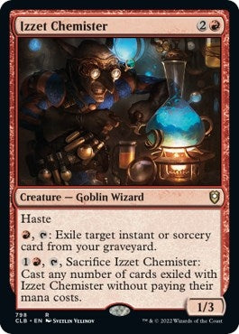 Image for Izzet Chemister (798) [Commander Legends: Battle for Baldur's Gate] - Magic: The Gathering