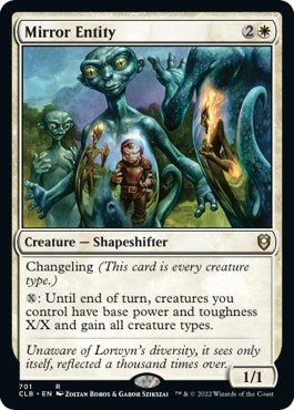 Image for Mirror Entity (701) [Commander Legends: Battle for Baldur's Gate] - Magic: The Gathering