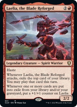 Image for Laelia, the Blade Reforged (801) [Commander Legends: Battle for Baldur's Gate] - Magic: The Gathering