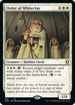 Image for Order of Whiteclay (703) [Commander Legends: Battle for Baldur's Gate] - Magic: The Gathering