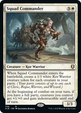 Image for Squad Commander (709) [Commander Legends: Battle for Baldur's Gate] - Magic: The Gathering