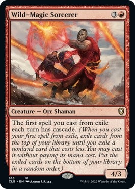 Image for Wild-Magic Sorcerer (816) [Commander Legends: Battle for Baldur's Gate] - Magic: The Gathering