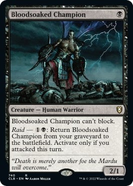 Image for Bloodsoaked Champion (740) [Commander Legends: Battle for Baldur's Gate] - Magic: The Gathering