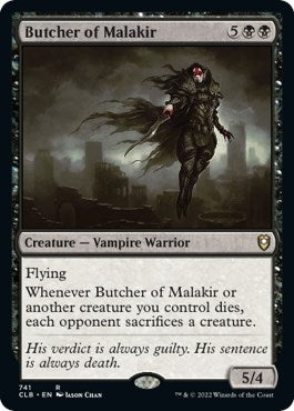 Image for Butcher of Malakir (741) [Commander Legends: Battle for Baldur's Gate] - Magic: The Gathering