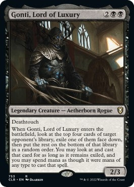 Image for Gonti, Lord of Luxury (753) [Commander Legends: Battle for Baldur's Gate] - Magic: The Gathering