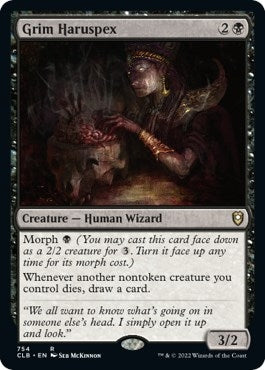 Image for Grim Haruspex (754) [Commander Legends: Battle for Baldur's Gate] - Magic: The Gathering