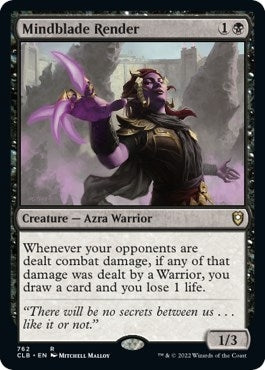 Image for Mindblade Render (762) [Commander Legends: Battle for Baldur's Gate] - Magic: The Gathering