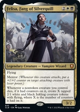 Felisa, Fang of Silverquill (845) [Commander Legends: Battle for Baldur's Gate]