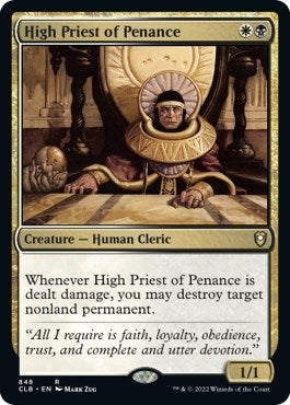 Image for High Priest of Penance (848) [Commander Legends: Battle for Baldur's Gate] - Magic: The Gathering