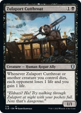 Image for Zulaport Cutthroat (775) [Commander Legends: Battle for Baldur's Gate] - Magic: The Gathering