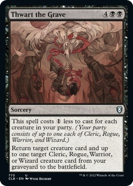 Image for Thwart the Grave (773) [Commander Legends: Battle for Baldur's Gate] - Magic: The Gathering