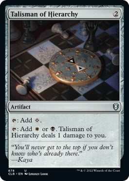 Image for Talisman of Hierarchy (878) [Commander Legends: Battle for Baldur's Gate] - Magic: The Gathering
