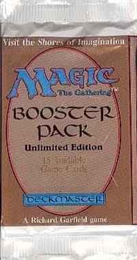 Image for Unlimited Edition - Booster Pack - Magic: The Gathering