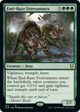 Image for End-Raze Forerunners (822) [Commander Legends: Battle for Baldur's Gate] - Magic: The Gathering