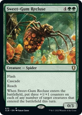 Image for Sweet-Gum Recluse (835) [Commander Legends: Battle for Baldur's Gate] - Magic: The Gathering