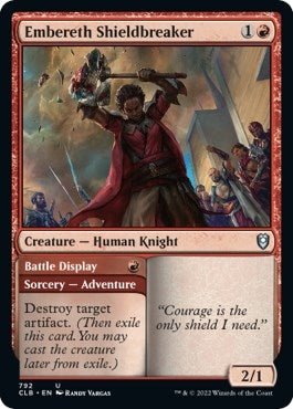 Image for Embereth Shieldbreaker (792) [Commander Legends: Battle for Baldur's Gate] - Magic: The Gathering