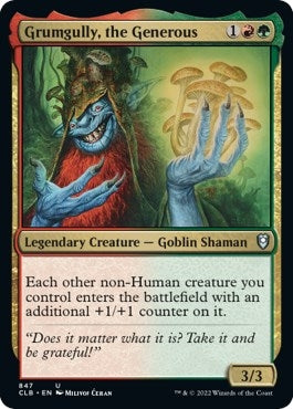 Image for Grumgully, the Generous (847) [Commander Legends: Battle for Baldur's Gate] - Magic: The Gathering