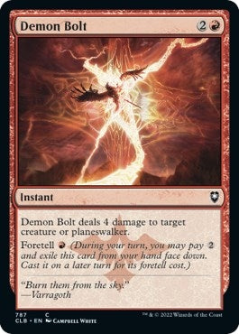 Image for Demon Bolt (787) [Commander Legends: Battle for Baldur's Gate] - Magic: The Gathering